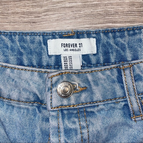 Forever 21 Denim Jeans Size 29 - Picture 2 of 4